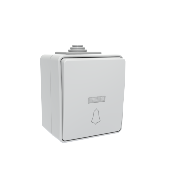 IP65 Door Bell wall Switch with LED